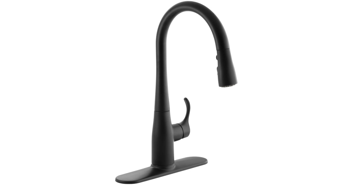 Kohler K-597-BL Simplice 1.5 GPM Single Hole | Build.com