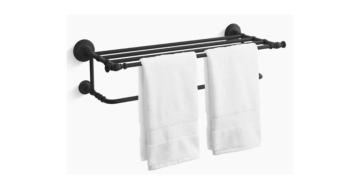 Kohler K72575BL Artifacts 24" Towel Rack
