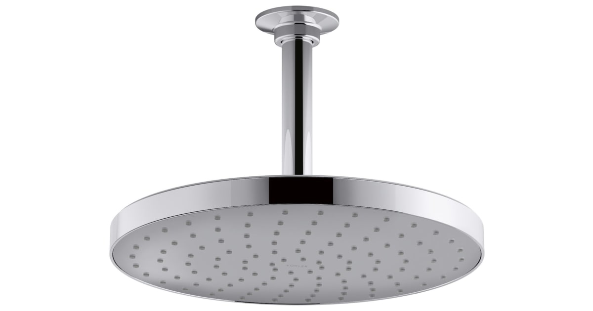 How to remove water restrictor on Kohler rainfall shower head? DIY