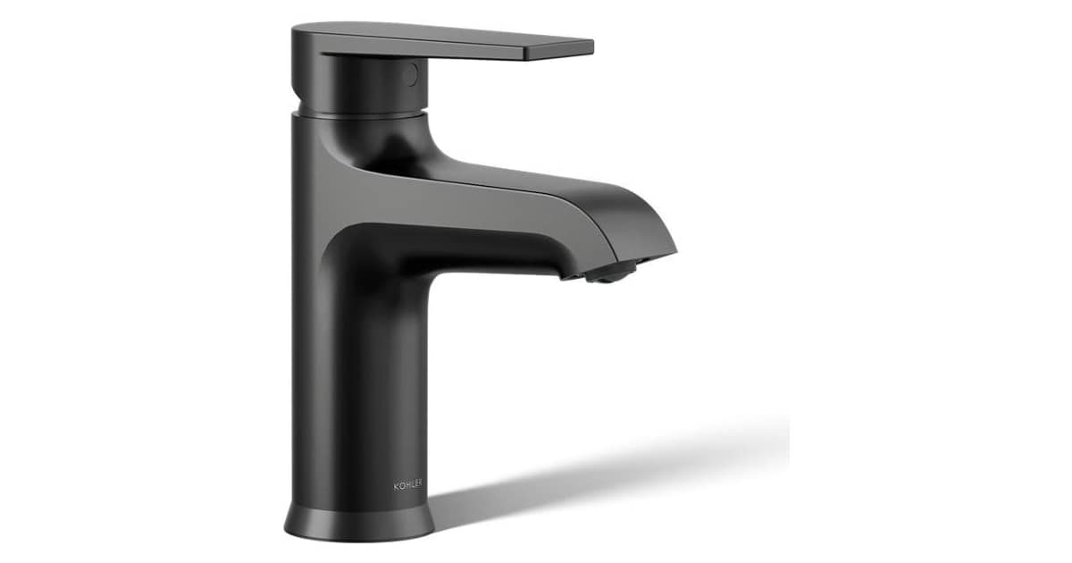 ◆K★◆ Kohler K-97060-4-BL Hint 1.2 GPM Single Hole Bathroom Faucet