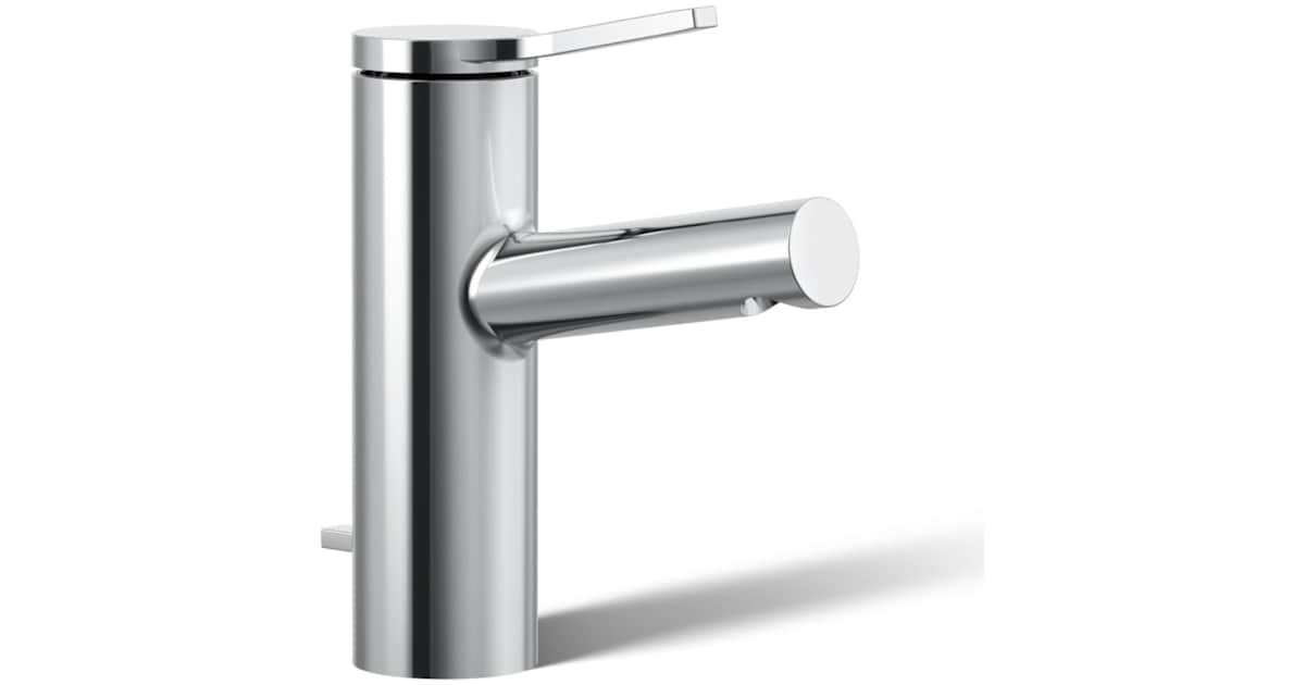 Kohler Elate Waschtischarmatur – Vibrant Brushed Nickel, Keramisches Ventil, Temperaturstabil, Elegant-schlichtes Design