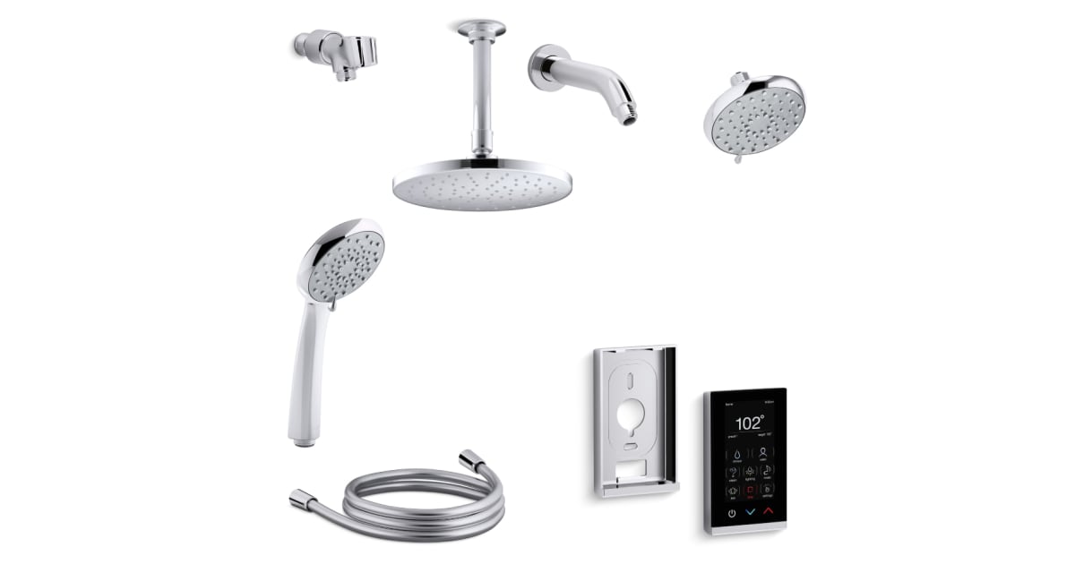 Kohler KAWAKENB110DTV27CP Awaken DTV+ Shower System