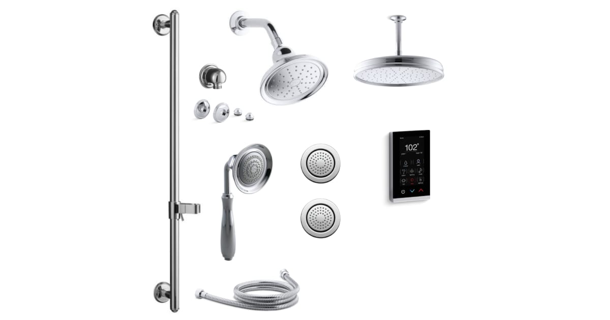 Kohler KDEVONSHIREDTV18SECP Devonshire DTV+ Eco Shower