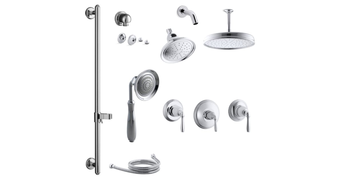 Kohler KDEVONSHIREMS17S4ECP Devonshire Thermostatic