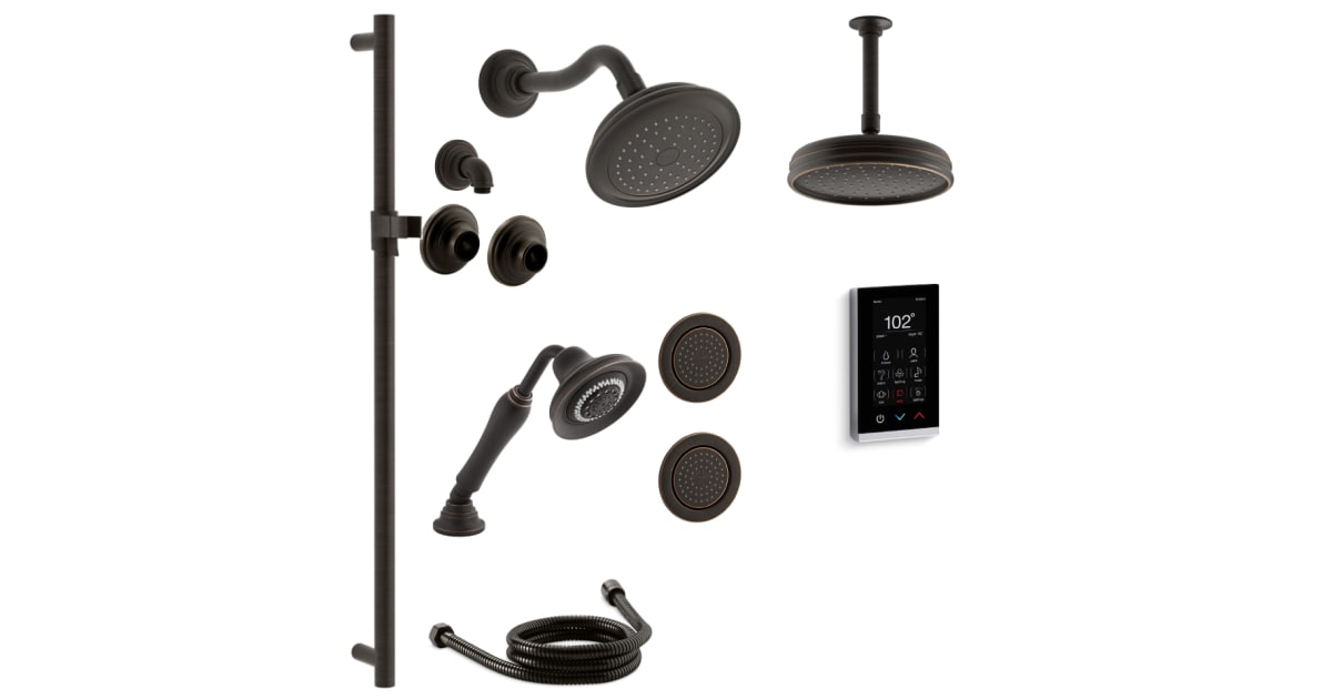 Kohler K-FINIAL-DTV18S-E-2BZ Finial DTV+ Eco | Build.com