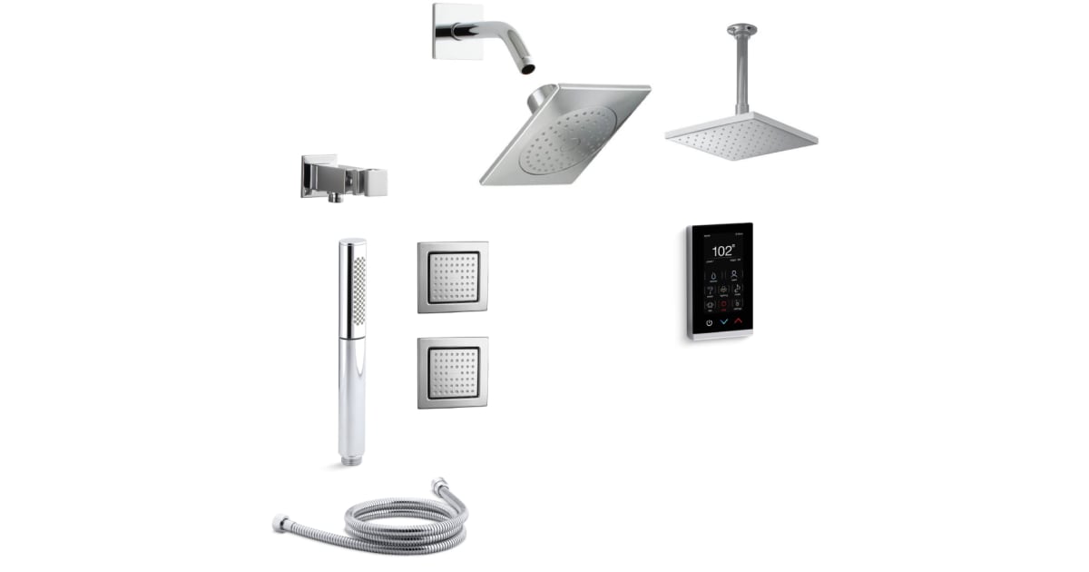 Kohler KLOUREDTV18CP Loure DTV+ Shower System with