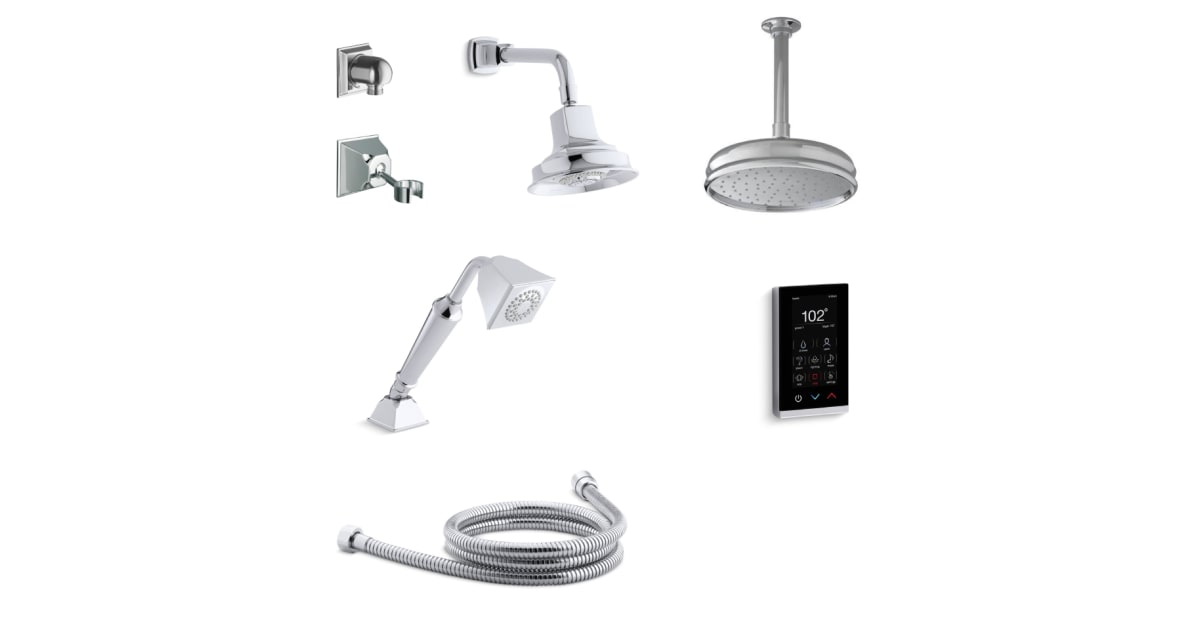 Kohler KMARGAUXDTV27CP Margaux DTV+ Shower System with