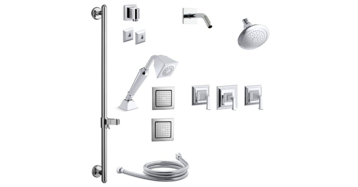Kohler KMEMOIRSDMS15S4VCP Memoirs Thermostatic Shower
