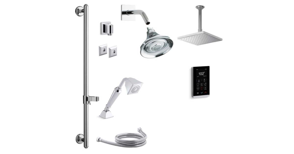 Kohler KMEMOIRSDTV27SCP Memoirs DTV+ Shower System with