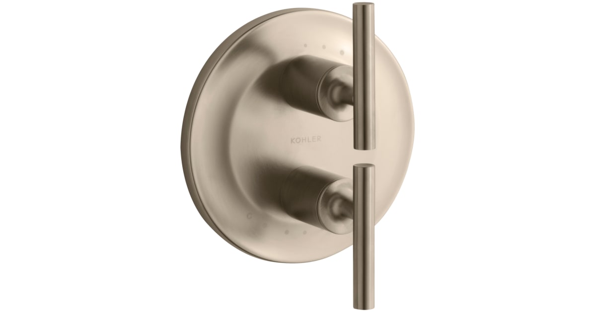 Kohler KT144894BV Purist Thermostatic Valve Trim Only