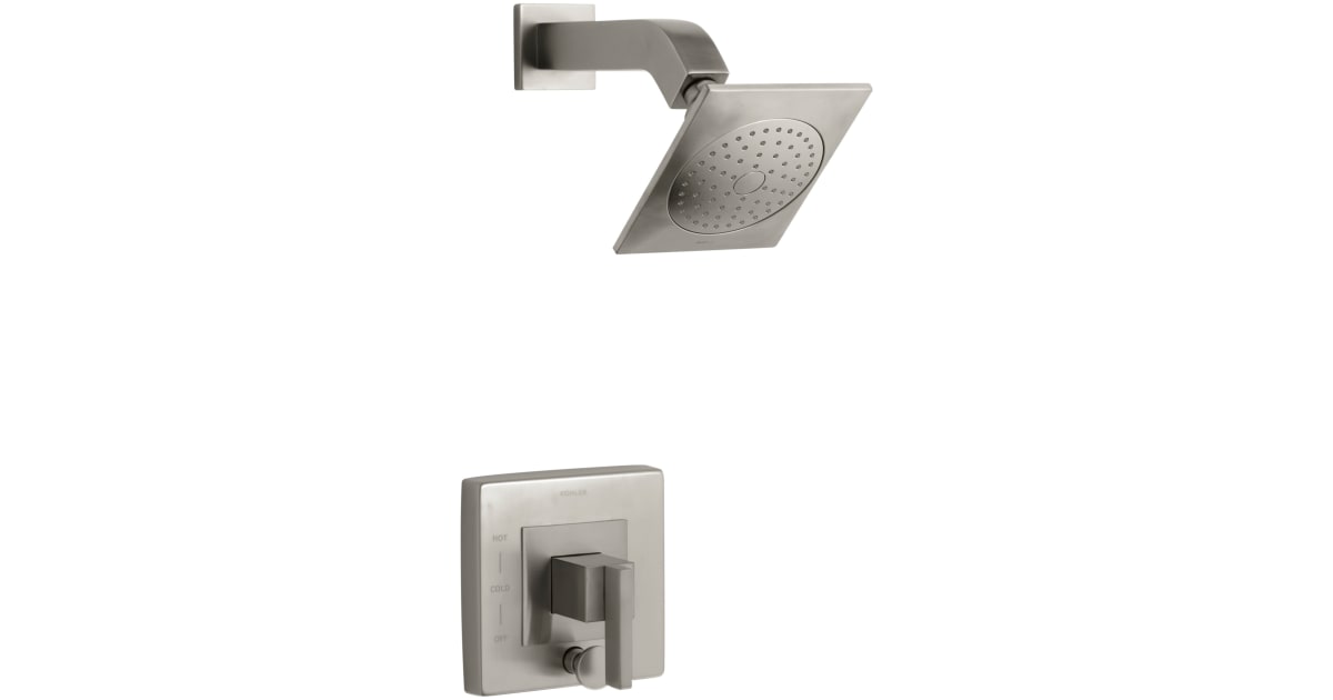 KOHLER Loure Rite‑Temp Duschverkleidung | Poliertes Chrom | Mit Druckausgleich & Temperatursperre