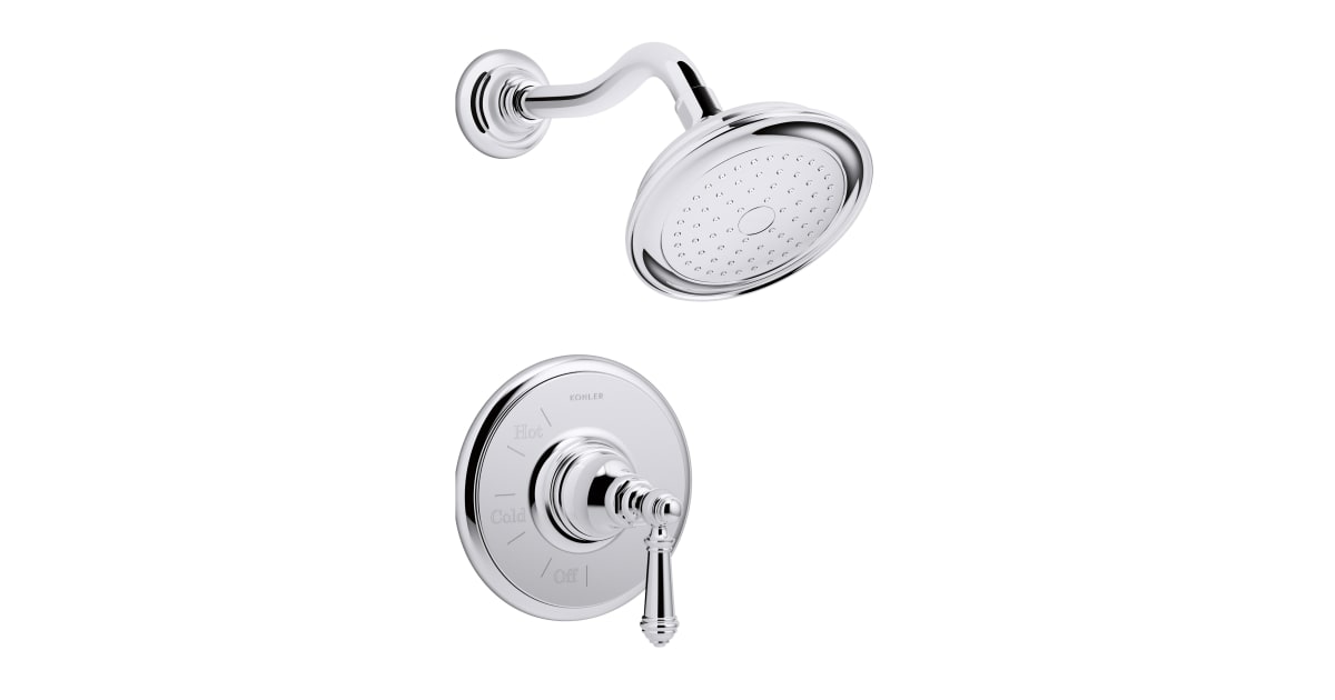 KOHLER Artifacts Rite-Temp valve trim with lever handle KOHLER Artifacts Rite-Temp valve trim with lever handle