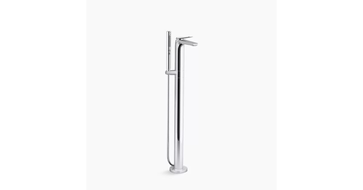 Kohler KT973674BL Avid Floor Mounted Tub Filler with