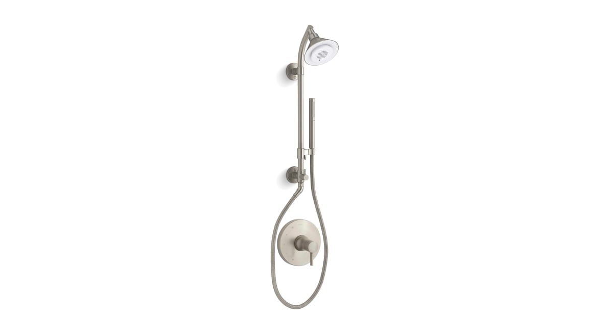 Kohler Moxie Shift HydroRail Shower System BN Moxie Shift