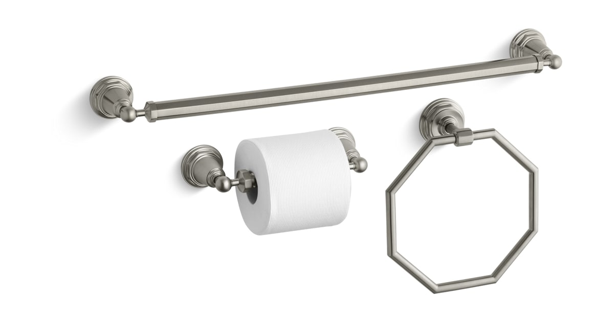 Kohler pinstripe store towel bar