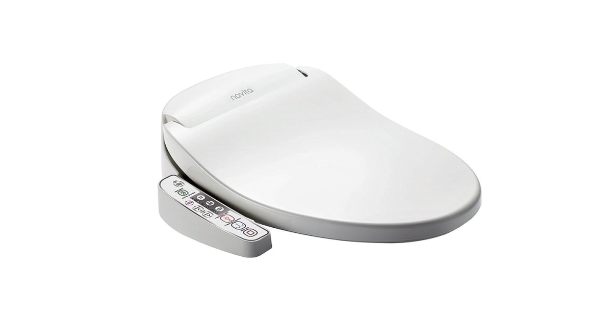 Kohler KBN330N0 Novita Elongated Bowl Bidet Seat with
