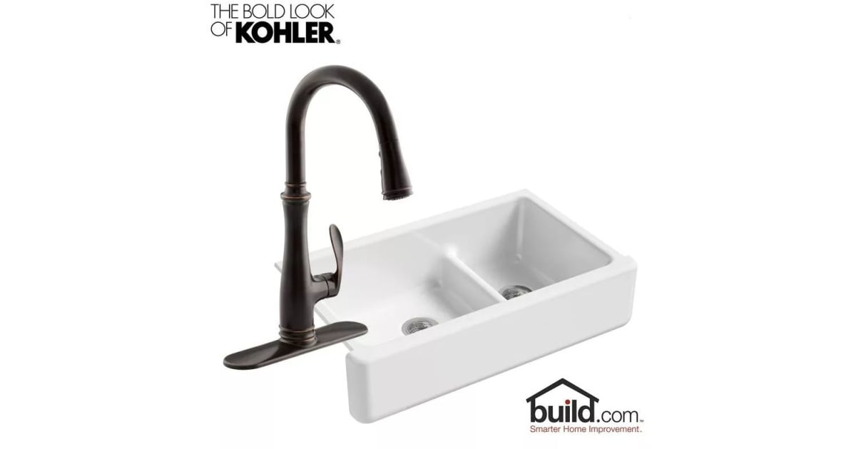 Kohler K6427/K5602BZ Whitehaven Kitchen Kit