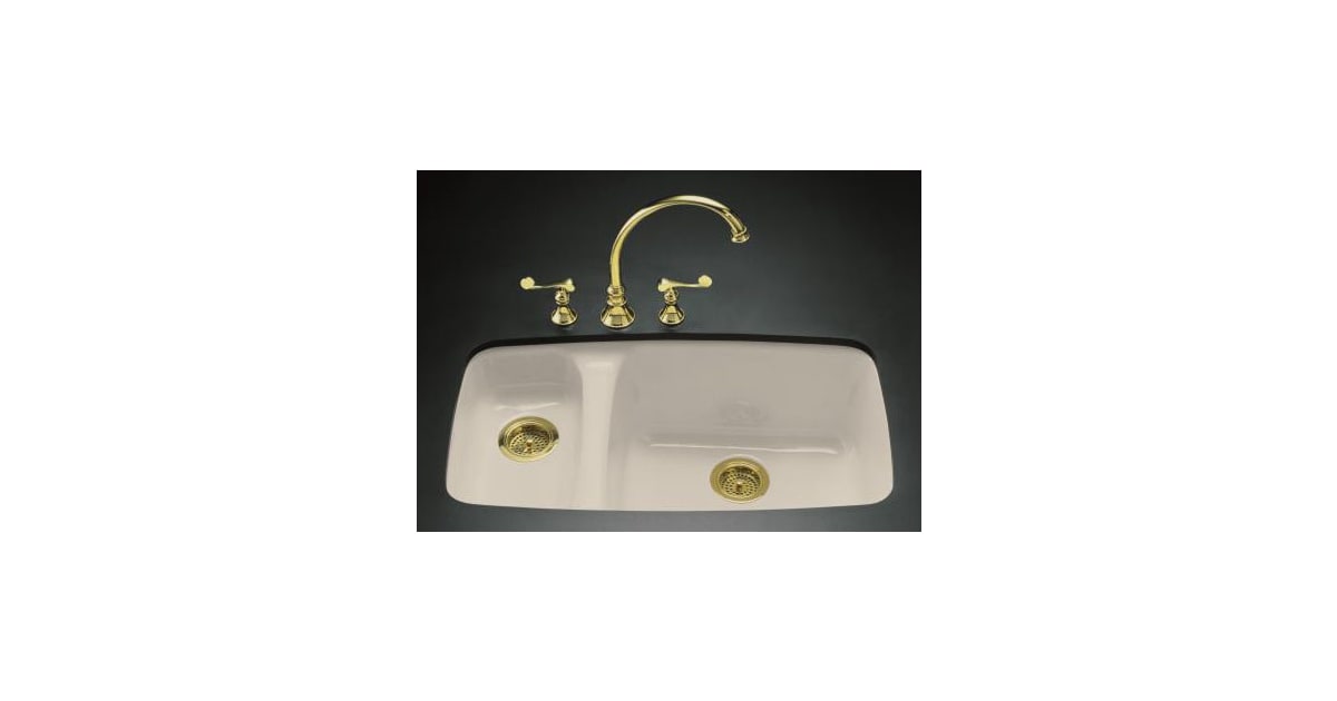 Kohler K59245U47 Lakefield 33" Double Basin UnderMount
