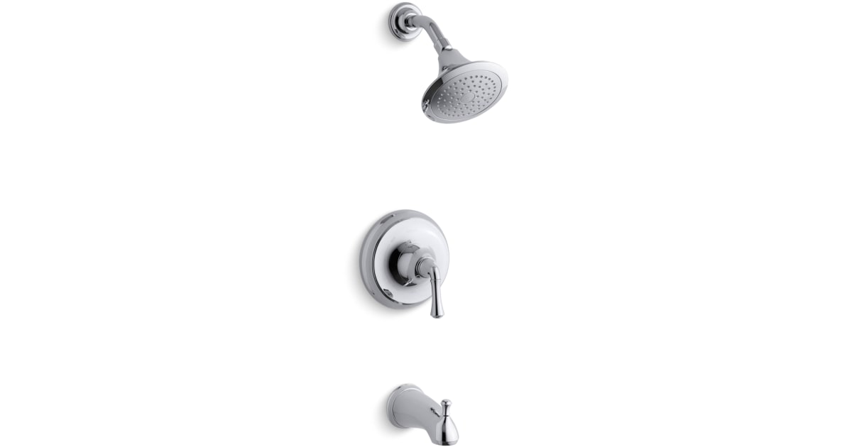 Kohler KTS102744AECP Forte Tub and Shower Trim Package
