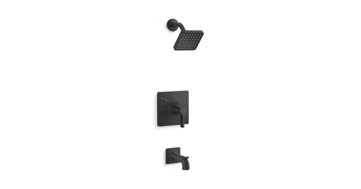 Kohler KTS281274GBL Venza Tub and Shower Trim Package