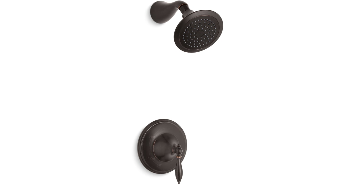 Kohler KTS3134M2BZ Finial Traditional Shower Trim