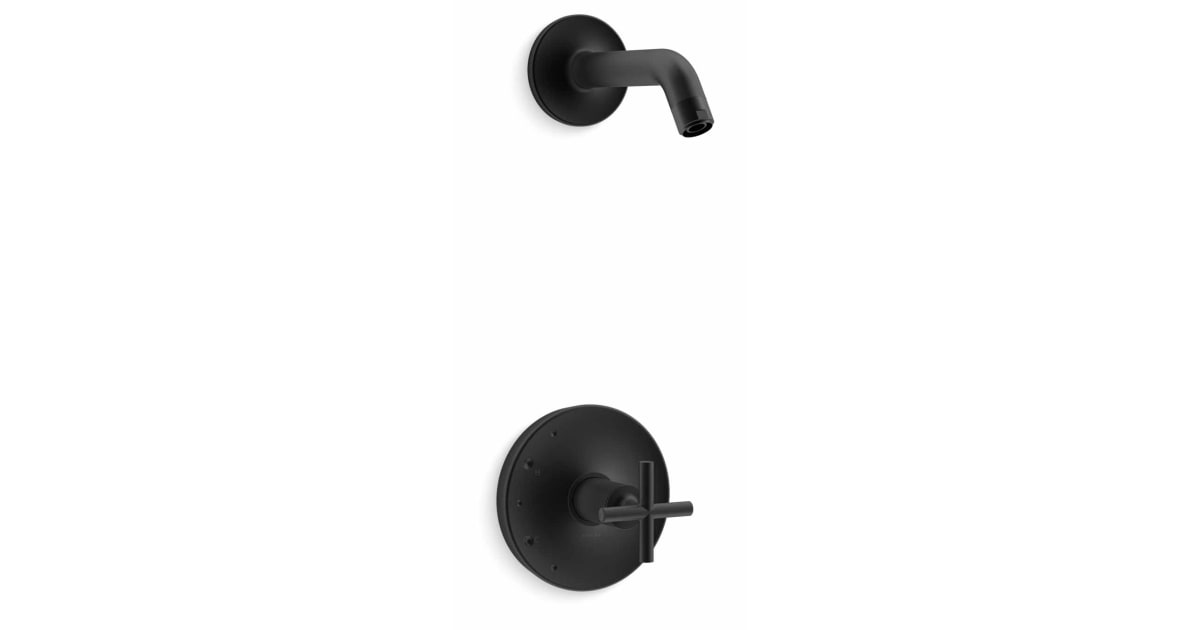 Kohler KTLS144223BL Purist Shower Only Trim Package
