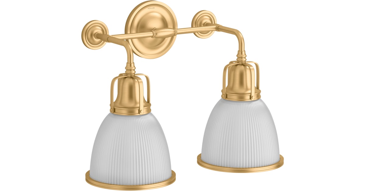 Kohler Lighting 32282-SC02-BNL Brushed Nickel Hauksbee 18