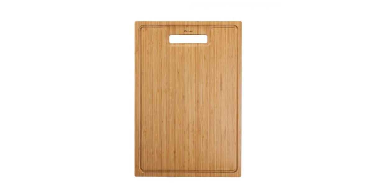 Kraus KCB101BB Kore 171/2" x 12" Bamboo Cutting Board