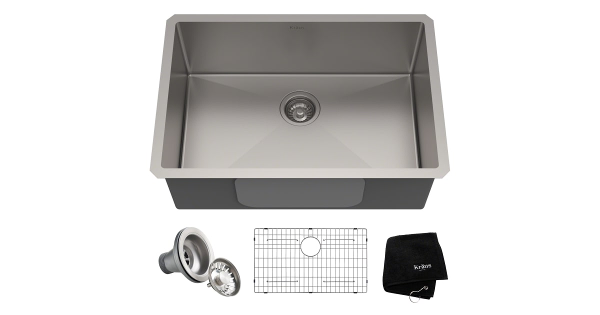 Kraus KHU10028 Standart PRO 28" Undermount Single Basin