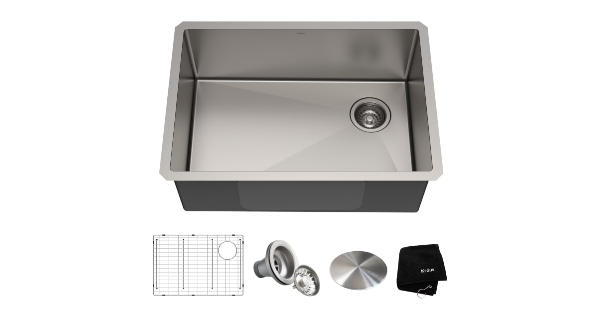 kraus standart pro 30 inch undermount kitchen sink