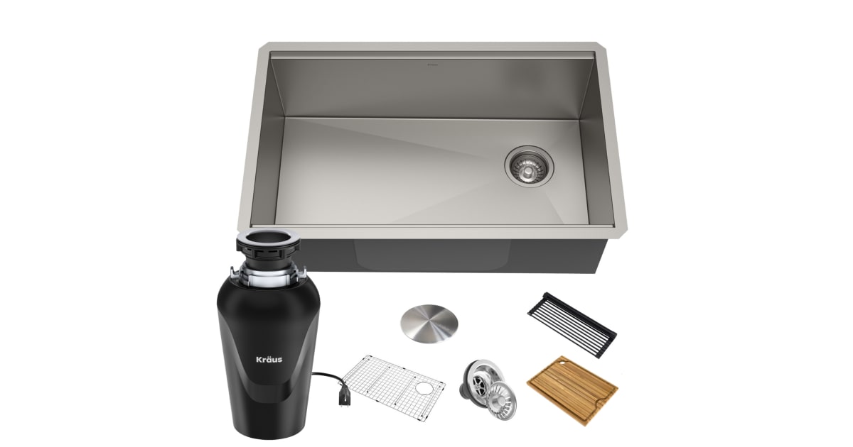 Kraus KWU1103210075MB Kore 32" Undermount Single Basin