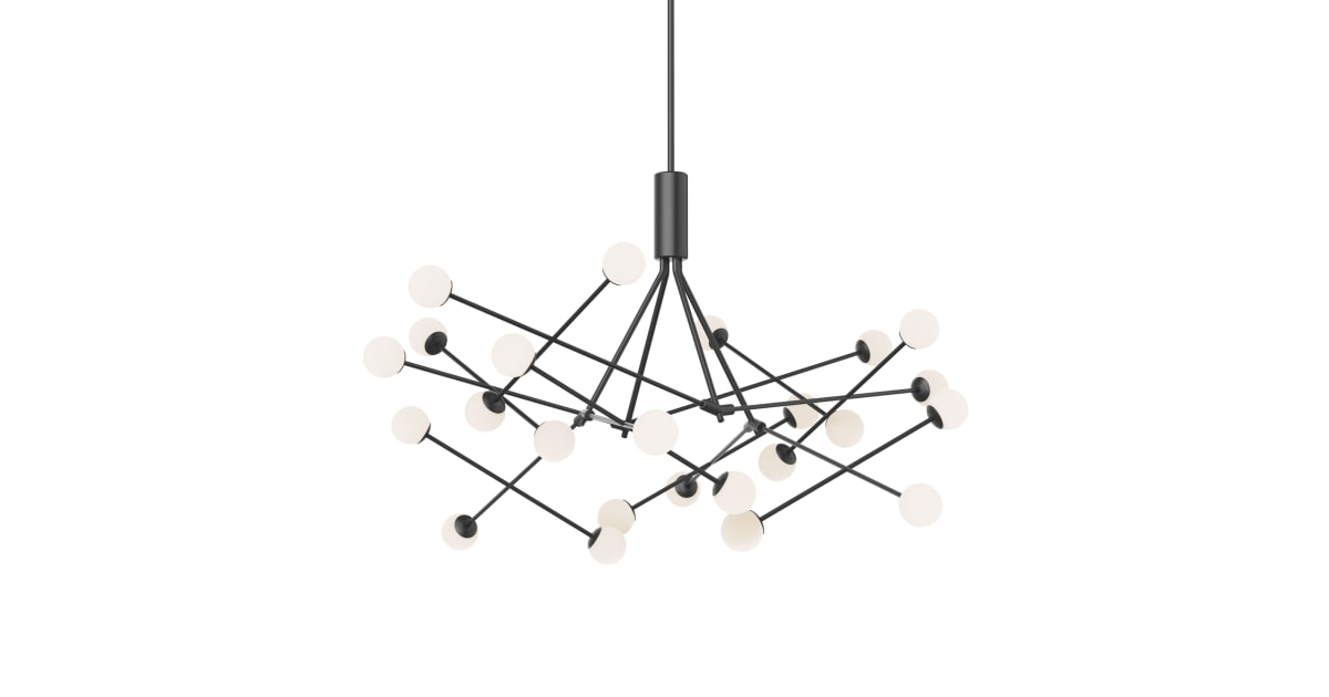 チャーたん　1223 Archer 25-in Chandelier – Kuzco Lighting