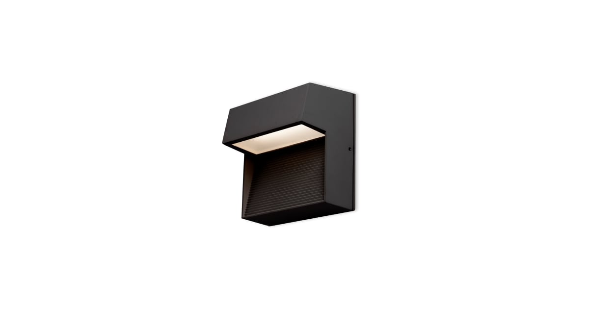 Kuzco Lighting EW3406BK Byron 6" Tall LED Outdoor Wall