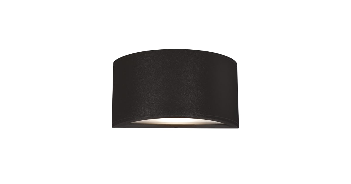 Kuzco Lighting EW9010BK Olympus 5" Tall LED Outdoor Wall