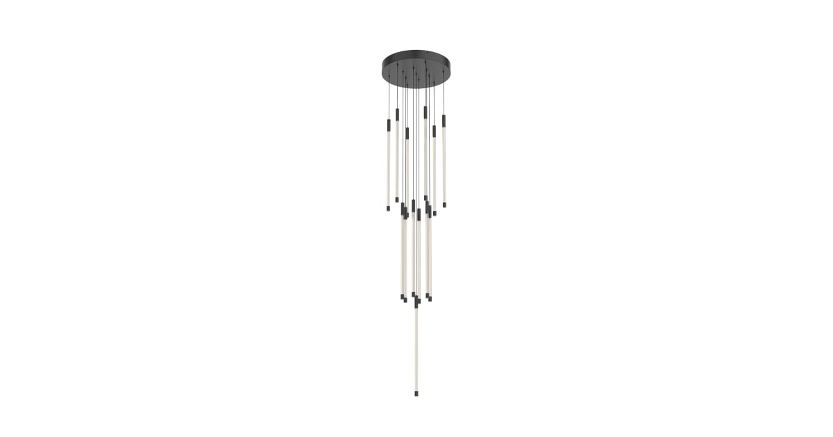 Kuzco Lighting MP75121BK Motif 13" Wide LED Suspension