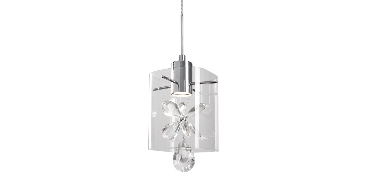 Kuzco Lighting PD2705CH Navi 5" Wide LED Mini Pendant