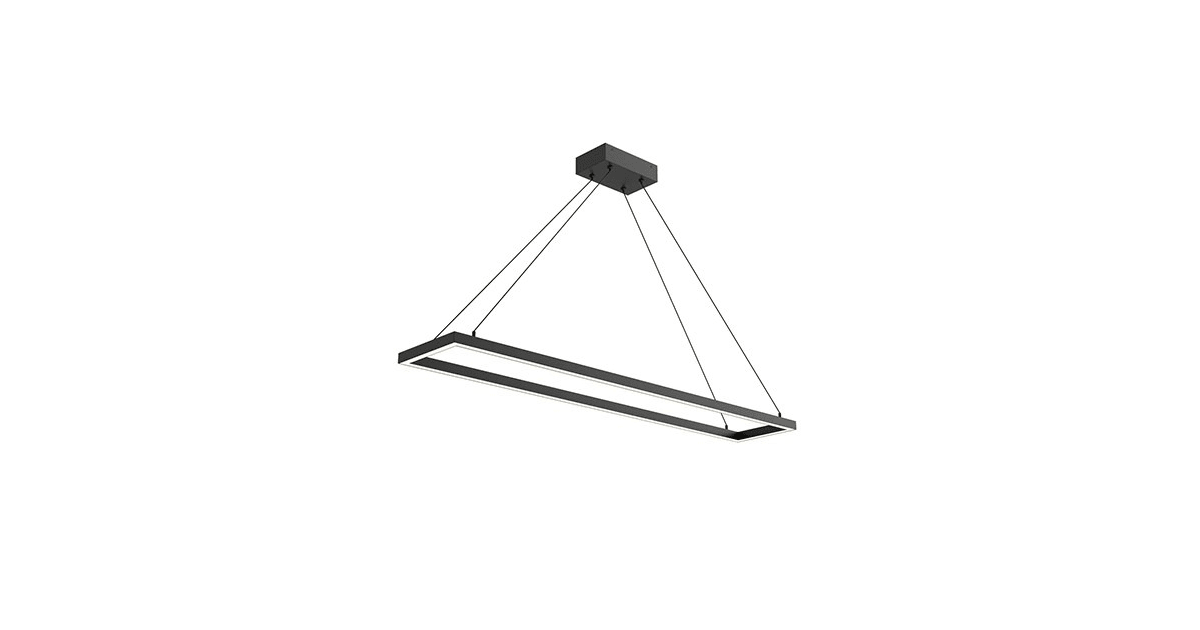 Kuzco Lighting PD88548BK Piazza 48" Wide LED Suspension