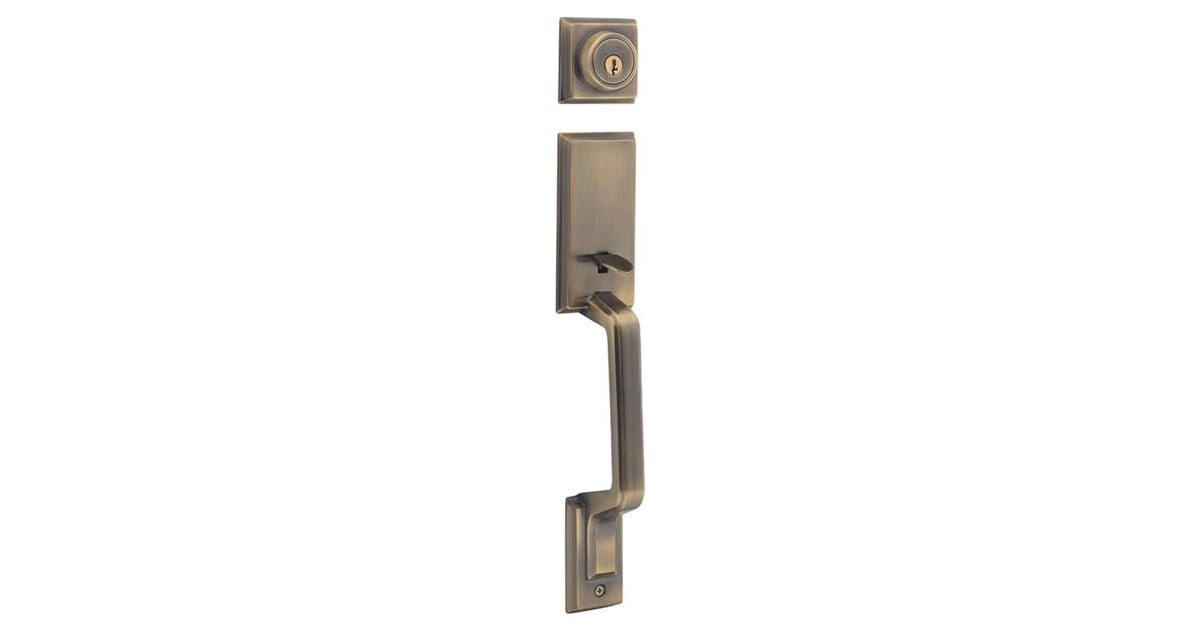 Kwikset 801SNLIP5 Sheridan Double Cylinder Keyed Exterior