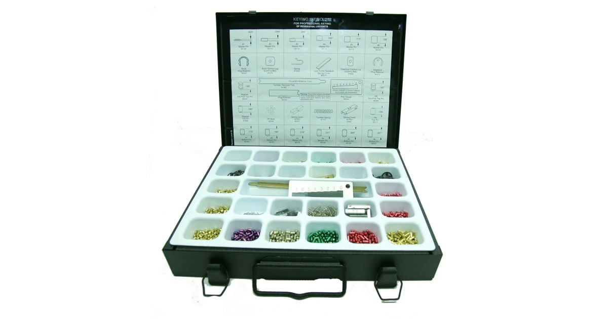 Kwikset 92720001 5 and 6 Pin ReKeying Kit