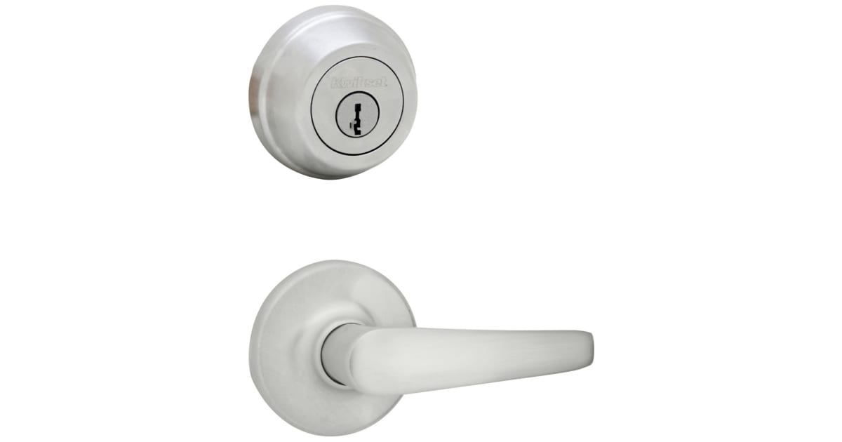 Kwikset 200DL-780-26DS Delta Passage Lever Set and Single Cylinder ...