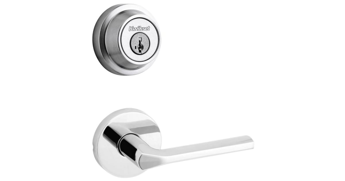 Kwikset 720LSLRDT-660RDT-26S Lisbon Passage Lever Set and Single ...
