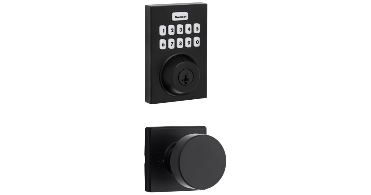 Kwikset 720PSKSQT620CNTZW700514S Pismo Passage Knob Set