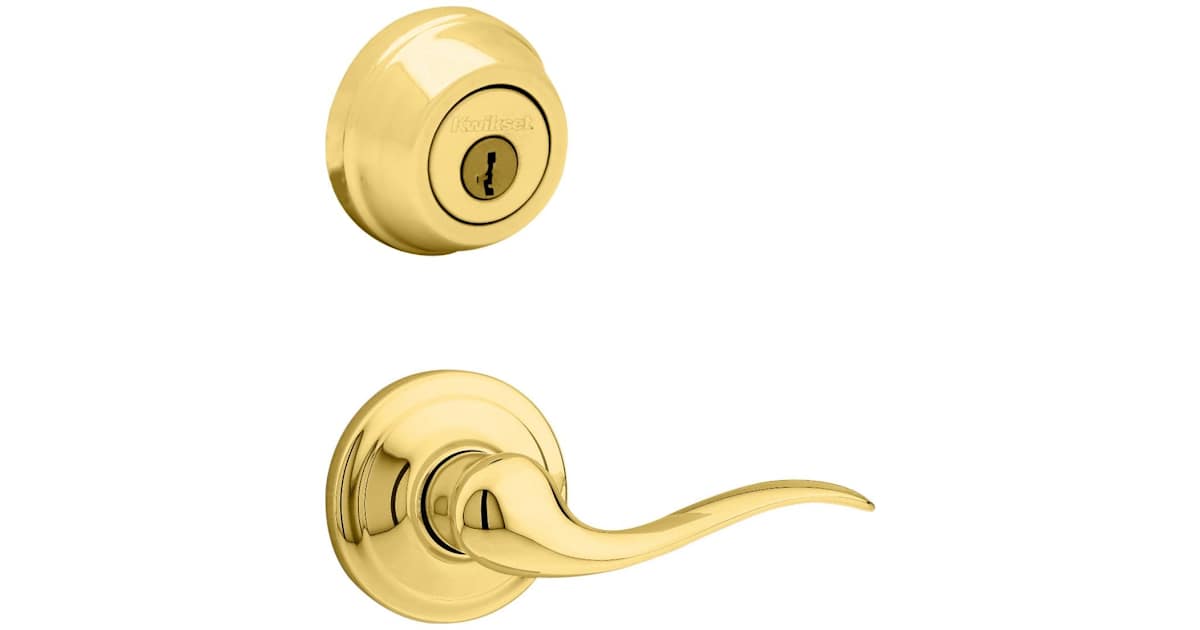 Kwikset 720TNL-780-3S Tustin Passage Lever Set and Single Cylinder ...