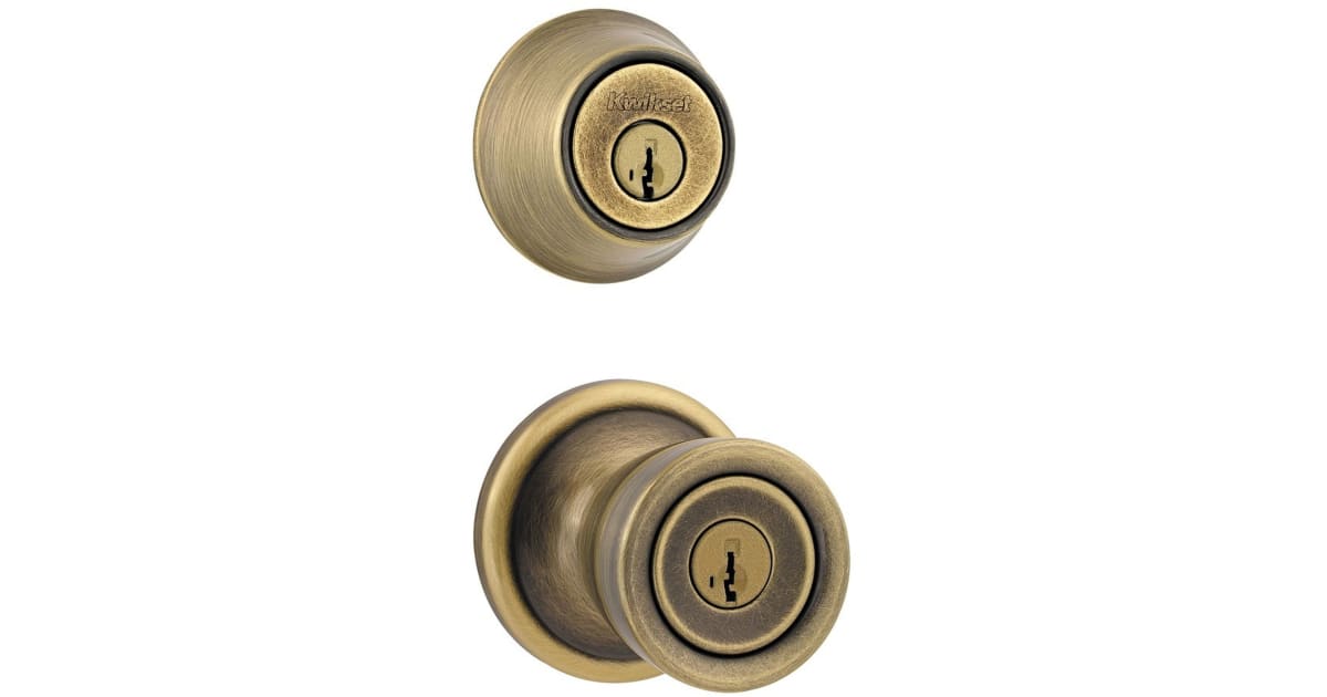 Kwikset 740A6605S Abbey (Round Rosette) Knob and 660