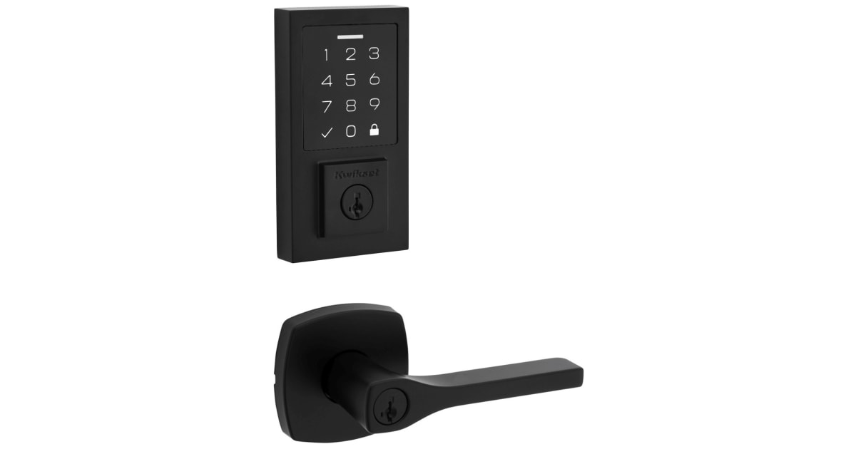 Kwikset 740TPLMDT9270CNT514S Tripoli Keyed Entry Lever