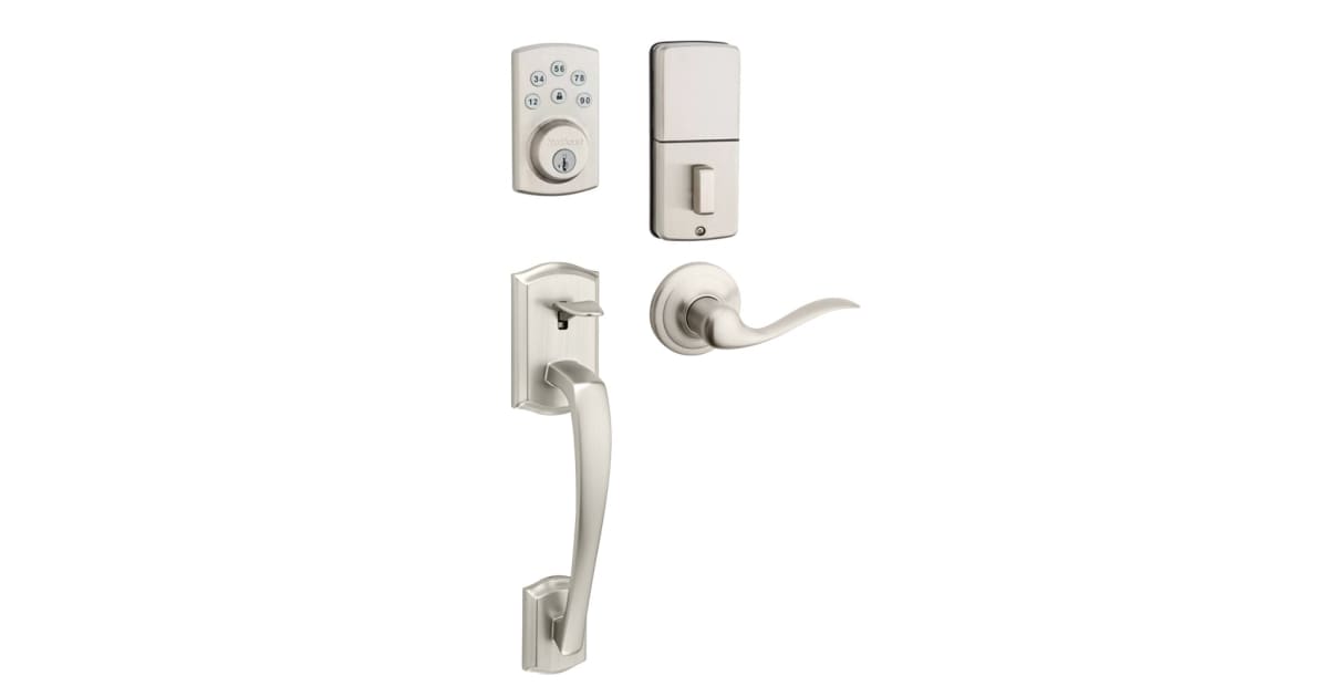Kwikset 815PTHXTNL907215S 907 Powerbolt Electronic