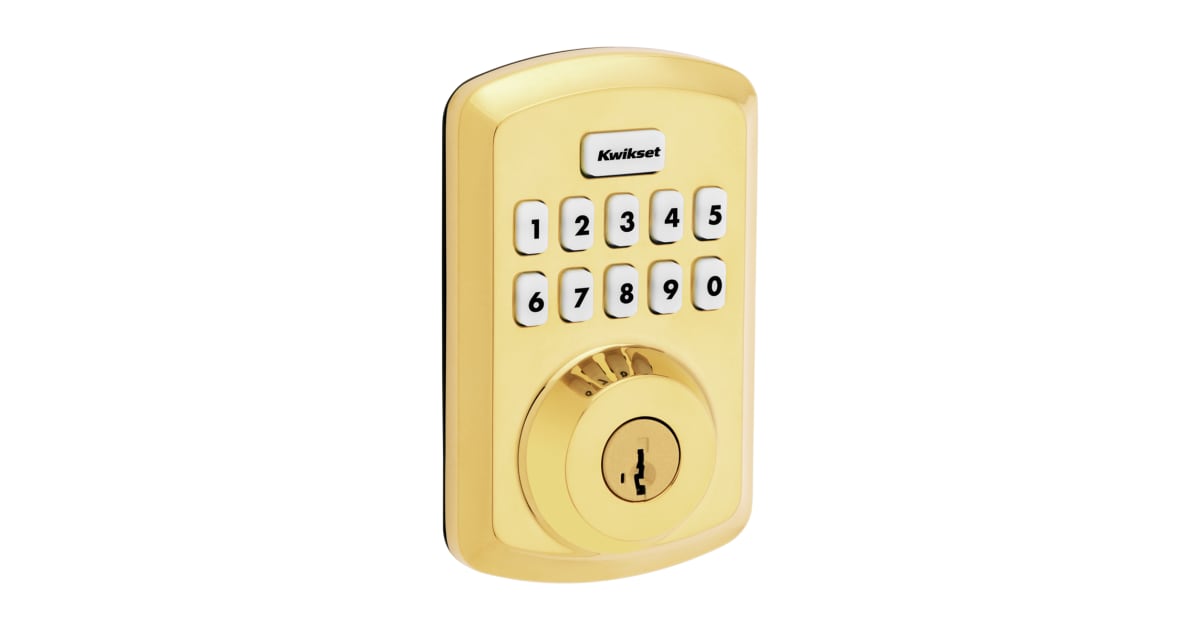 Kwikset 9250TRSL03S Powerbolt 250 Transitional Single