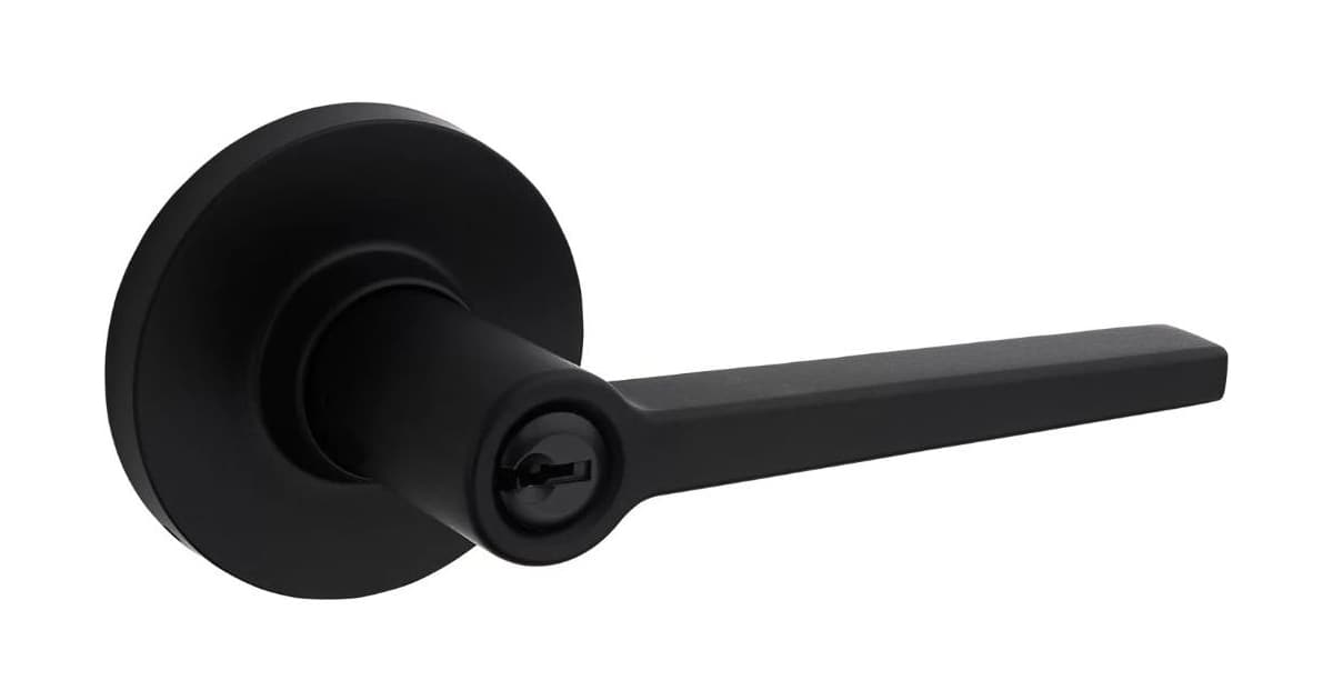 Digikey Lever Set Kwikset SL6500DALRDT-514 Daylon Single Cylinder Storeroom Door Lever ...