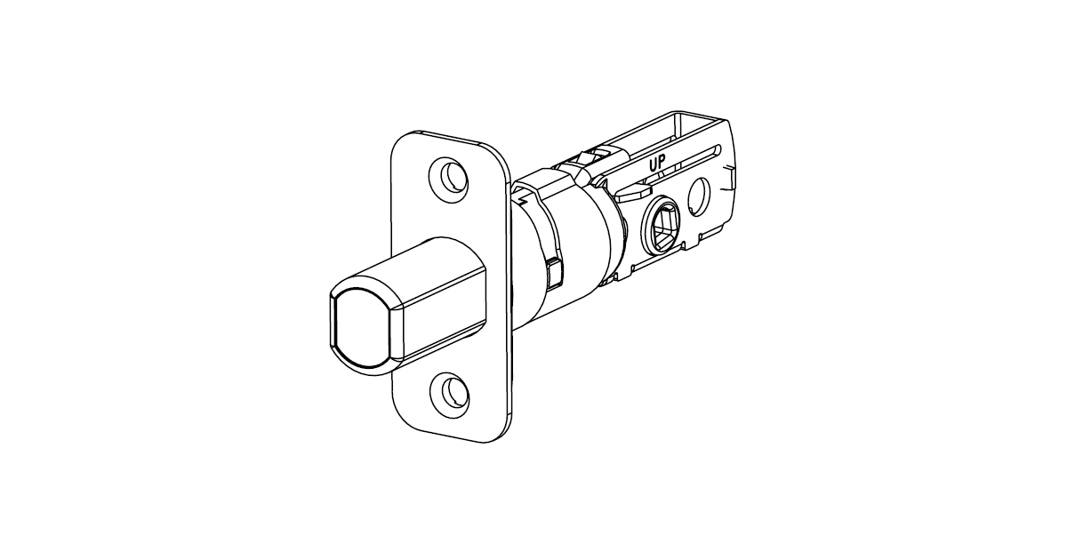 Kwikset 833475 Standard Round Corner Adjustable Deadbolt