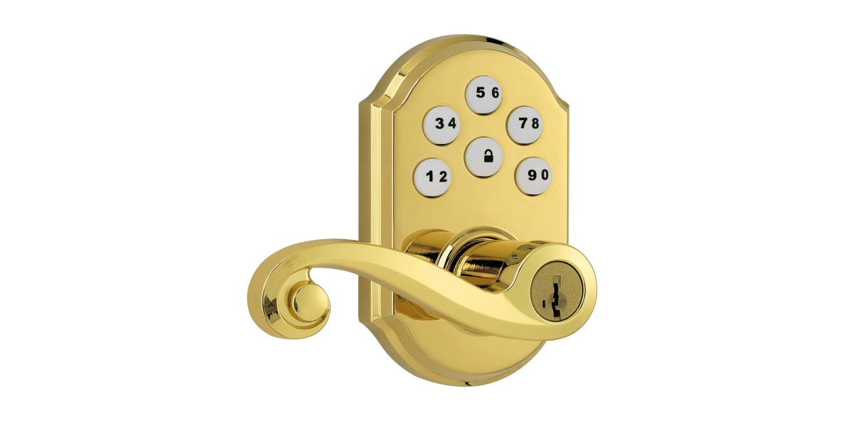 Kwikset 911LLL03S SmartCode Lido Leverset with Keypad